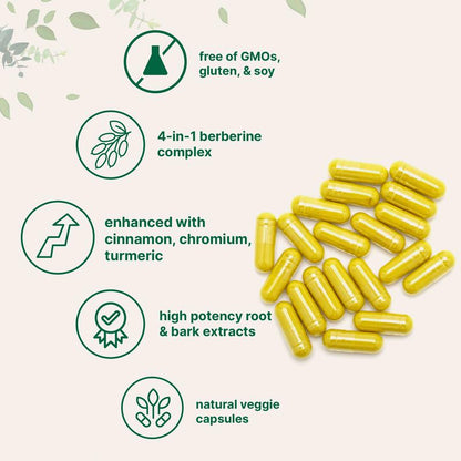 Berberine & Cinnamon Capsules